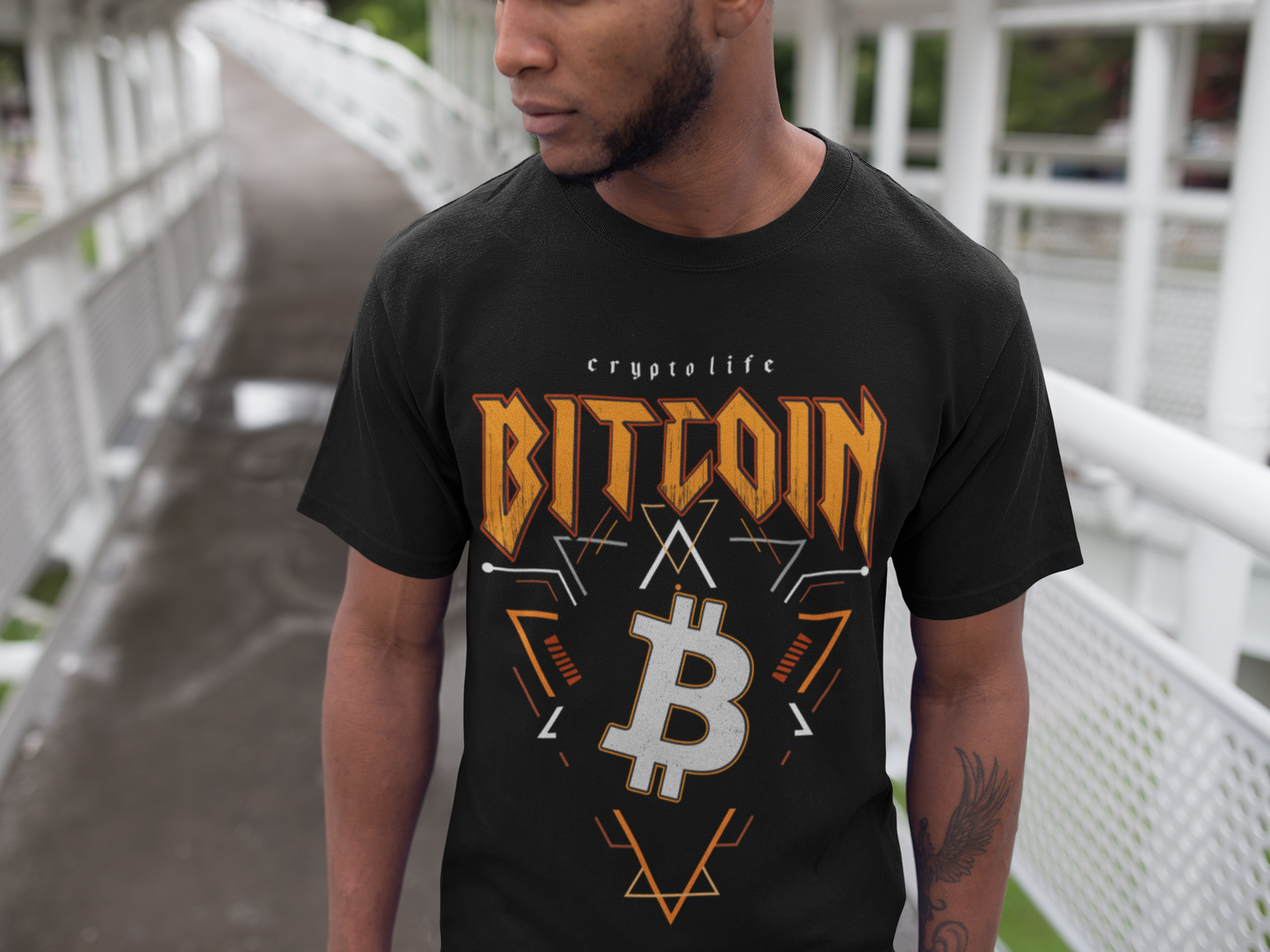 Crypto life - Bitcoin T-Shirt